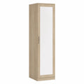 Garderobe – mit Ablagen, aus Eichenholz