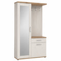 Kompaktgarderobe – 100 × 191 × 38 cm, für Flur
