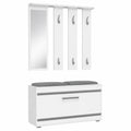 Wandgarderobe – 85 × 35 × 180 cm, für Flur