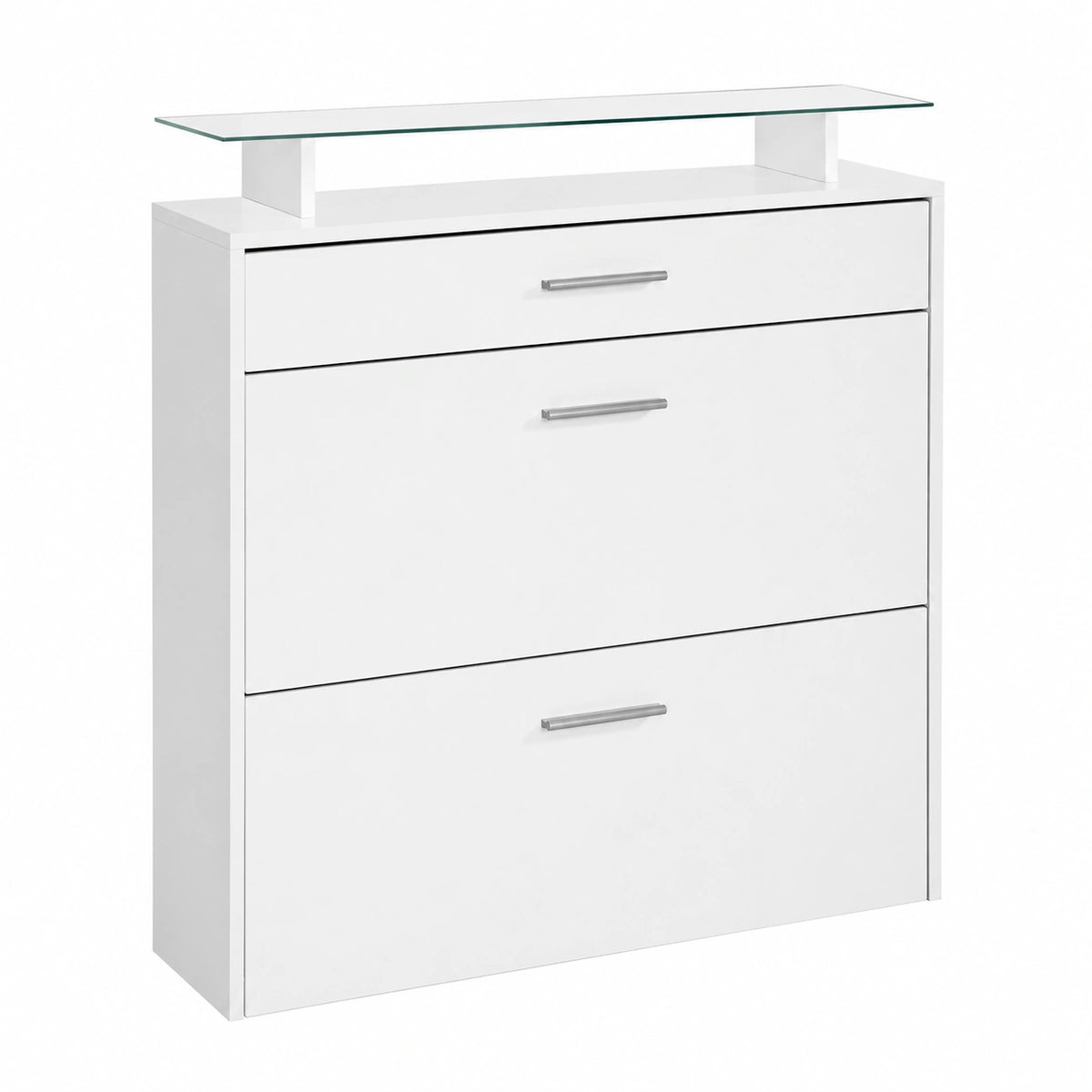 Schuhschrank – 89 × 96 × 23 cm, mit Schubladen, hängend