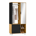 Garderobe – 80 × 30 × 175 cm, mit Ablagen