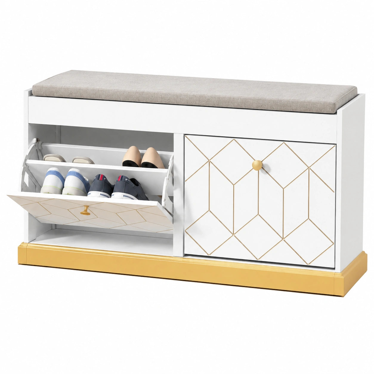 Schuhschrank – mit Stauraum