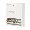 Schuhschrank – 90 × 30 × 110 cm, für Flur